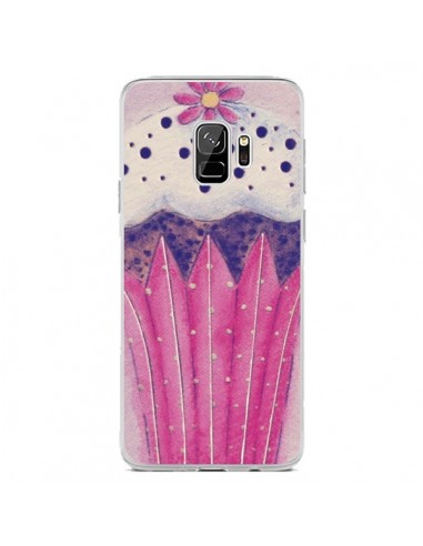 Coque Samsung S9 Cupcake Rose - Irene Sneddon