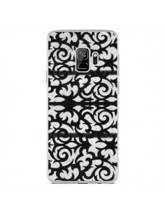 Coque Samsung S9 Abstrait Noir et Blanc - Irene Sneddon