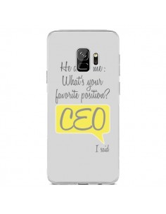 Coque Samsung S9 What's your favorite position CEO I...