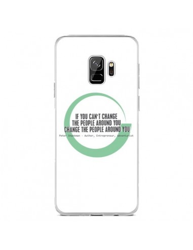 Coque Samsung S9 Peter Shankman, Changing People - Shop Gasoline