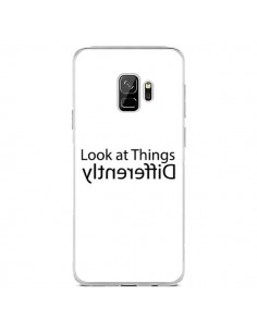 Coque Samsung S9 Look at Different Things Black - Shop...