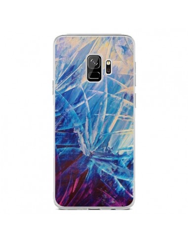 Coque Samsung S9 Fleurs Violettes françaises - Ebi Emporium