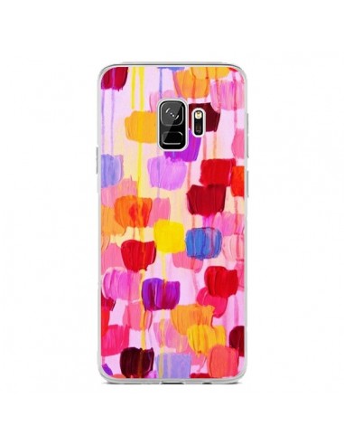 Coque Samsung S9 Pois Roses Dottie - Ebi Emporium