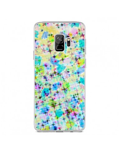 Coque Samsung S9 Stars Etoiles Bleues - Ebi Emporium