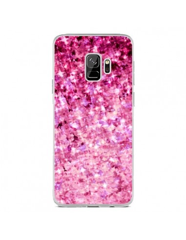 Coque Samsung S9 Romance Me Paillettes Roses - Ebi Emporium