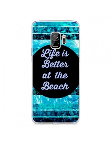 Coque Samsung S9 Life is Better at The Beach - Ebi Emporium