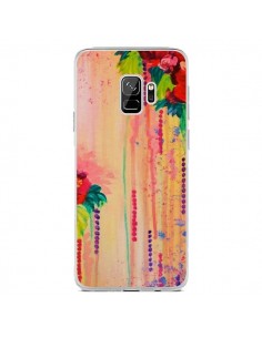 Coque Samsung S9 Strawberry Confetti Flowers - Ebi Emporium