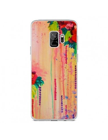 Coque Samsung S9 Strawberry Confetti Flowers - Ebi Emporium