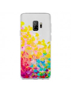 Coque Samsung S9 Creation in Color Jaune Yellow...