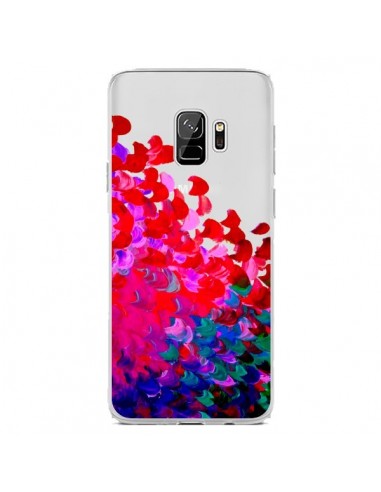 Coque Samsung S9 Creation in Color Pink Rose Transparente - Ebi Emporium