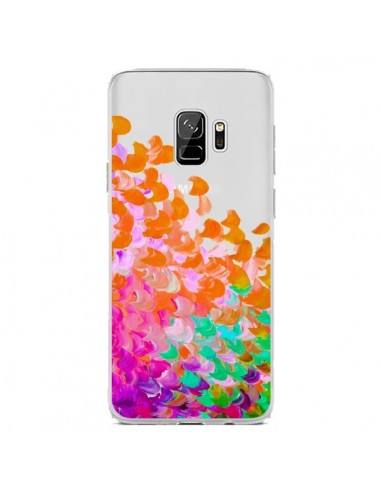 Coque Samsung S9 Creation in Color Orange Transparente - Ebi Emporium