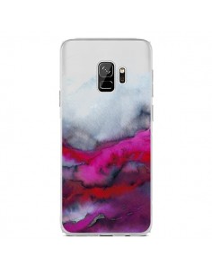 Coque Samsung S9 Winter Waves Vagues Hiver Transparente -...