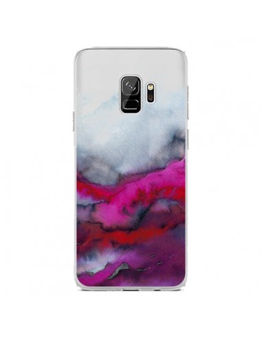 Coque Samsung S9 Winter Waves Vagues Hiver Transparente - Ebi Emporium