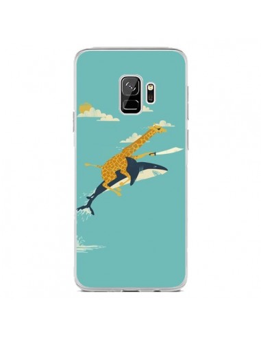 Coque Samsung S9 Girafe Epee Requin Volant - Jay Fleck