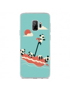 Coque Samsung S9 Parapluie Flottant Panda - Jay Fleck