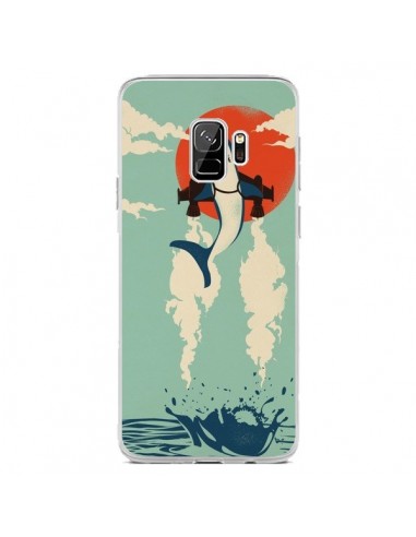 Coque Samsung S9 Requin Avion Volant - Jay Fleck