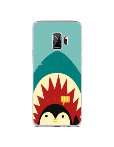 Coque Samsung S9 Pingouin Requin - Jay Fleck