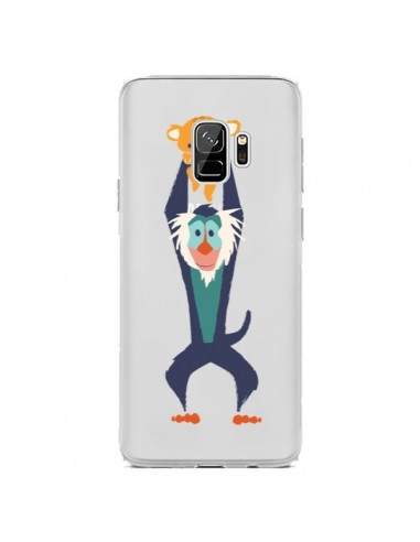 Coque Samsung S9 Futur Roi Lion King Rafiki Transparente - Jay Fleck