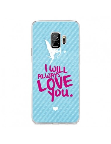 Coque Samsung S9 I will always love you Cupidon - Javier Martinez