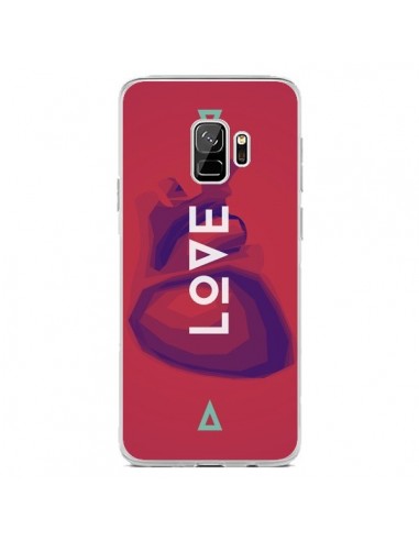 Coque Samsung S9 Love Coeur Triangle Amour - Javier Martinez