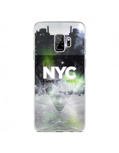 Coque Samsung S9 I Love New York City Vert - Javier Martinez