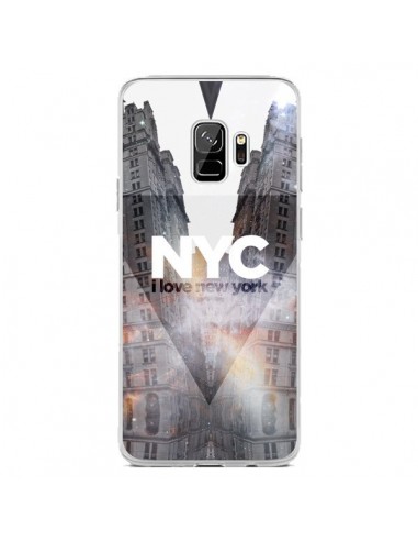 Coque Samsung S9 I Love New York City Orange - Javier Martinez