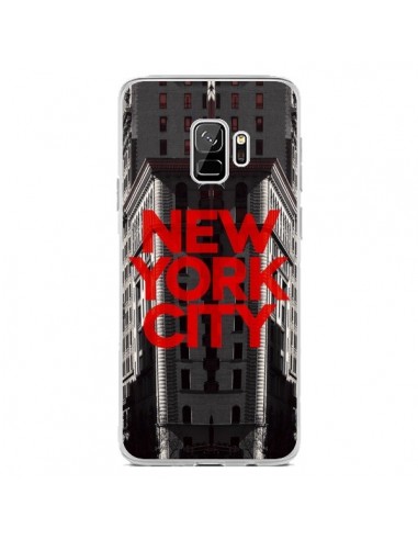 Coque Samsung S9 New York City Rouge - Javier...