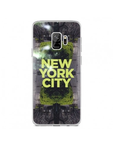 Coque Samsung S9 New York City Vert - Javier Martinez