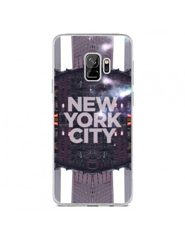 Coque Samsung S9 New York City Violet - Javier Martinez