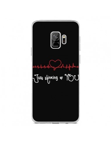 Coque Samsung S9 Just Thinking of You Coeur Love Amour - Julien Martinez