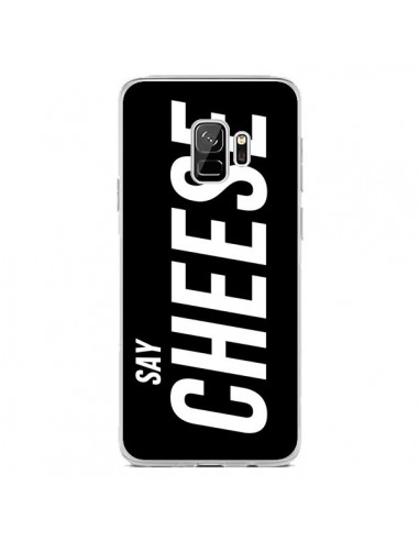 Coque Samsung S9 Say Cheese Smile Noir - Jonathan Perez