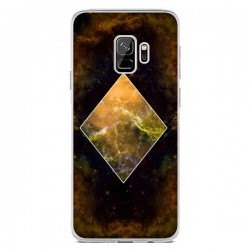 Coque Samsung S9 Nebula Diamond Diamant Galaxie -...