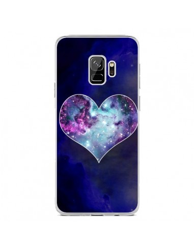 Coque Samsung S9 Nebula Heart Coeur Galaxie - Jonathan Perez