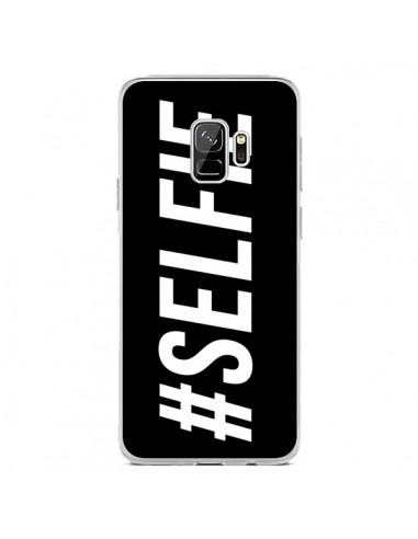 Coque Samsung S9 Hashtag Selfie Noir Horizontal - Jonathan Perez
