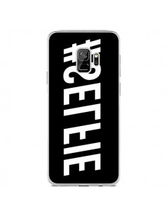 Coque Samsung S9 Hashtag Selfie Blanc Inversé Horizontal...