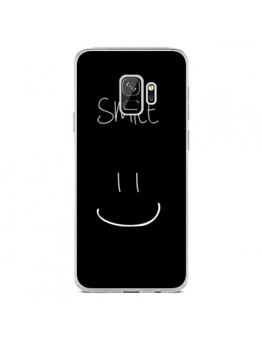 Coque Samsung S9 Smile Souriez Noir - Jonathan Perez