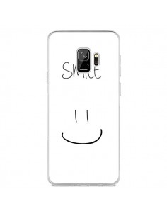 Coque Samsung S9 Smile Souriez en Blanc - Jonathan Perez