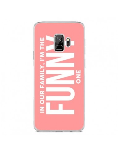 Coque Samsung S9 In our family i'm the Funny one - Jonathan Perez