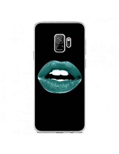 Coque Samsung S9 Lèvres Bleues - Jonathan Perez