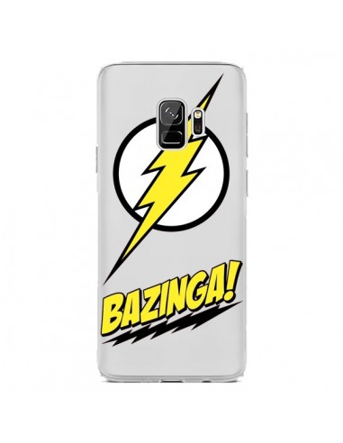 Coque Samsung S9 Bazinga Sheldon The Big Bang Thoery Transparente - Jonathan Perez