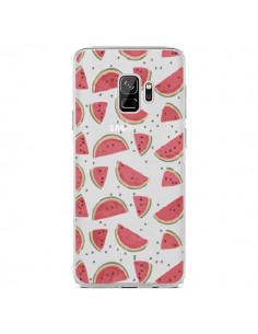 Coque Samsung S9 Pasteques Watermelon Fruit Transparente...