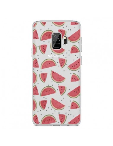 Coque Samsung S9 Pasteques Watermelon Fruit Transparente - Dricia Do