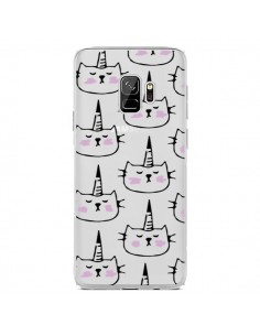 Coque Samsung S9 Licorne Unicorn Dessin Transparente -...