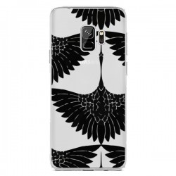 Coque Samsung S9 Paon Faisan Transparente - Dricia Do