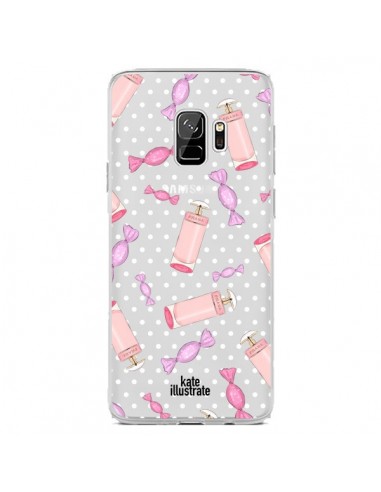 Coque Samsung S9 Candy Bonbons Transparente - kateillustrate