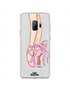 Coque Samsung S9 Ballerina Ballerine Danse Transparente -...