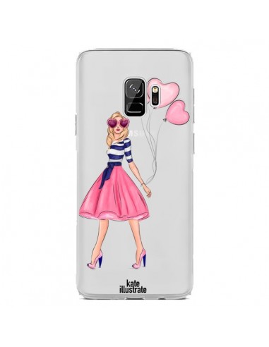 Coque Samsung S9 Legally Blonde Love Transparente - kateillustrate