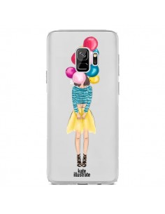 Coque Samsung S9 Girls Balloons Ballons Fille...