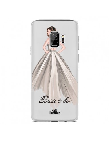 Coque Samsung S9 Bride To Be Mariée Mariage Transparente - kateillustrate