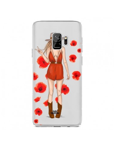 Coque Samsung S9 Young Wild and Free Coachella Transparente - kateillustrate